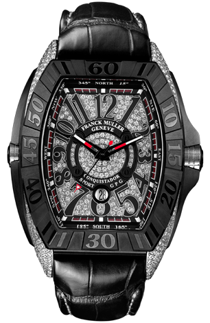 Franck Muller Conquistador Grand Prix Date 9900 T GPG D CD TITANIUM