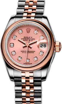 Rolex Архив Rolex Lady 26mm Steel and Everose Gold 179161 Pink D