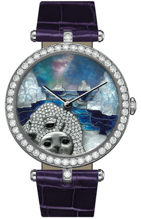 Van Cleef & Arpels All watches Lady Arpels Polar Landscapes Seal Decor VCARO22I00