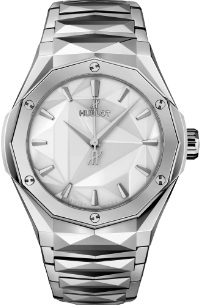 Hublot Classic Fusion 40 ORLINSKI TITANIUM WHITE BRACELET 550.NS.2200.NS.ORL22