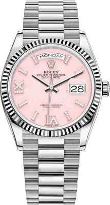 Rolex Day-Date 36 mm, white gold 128239-0021