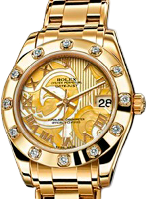 Rolex Datejust Special Edition Special Edition 34 mm Yellow Gold 81318 Goldust Dream Rolex Datejust Special Edition Special Edition 34 mm Yellow Gold 81318 Goldust Dream