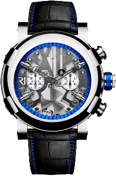 Romain Jerome Steampunk Chrono Colours Steampunk Chrono blue RJ.T.CH.SP.005.02