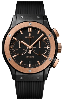 Hublot Classic Fusion 45 CHRONOGRAPH CERAMIC KING GOLD 521.CO.1181.RX Hublot Classic Fusion 45 CHRONOGRAPH CERAMIC KING GOLD 521.CO.1181.RX