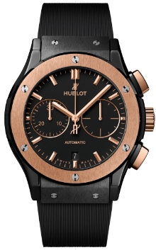 Hublot Classic Fusion 45 CHRONOGRAPH CERAMIC KING GOLD 521.CO.1181.RX