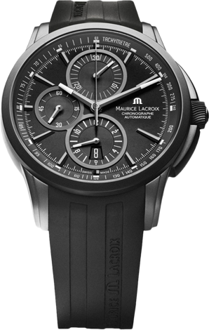 Maurice Lacroix Архив Maurice Lacroix Classic Chronograph Full Black/Titanium PT6188-SS001-331 Maurice Lacroix Архив Maurice Lacroix Classic Chronograph Full Black/Titanium PT6188-SS001-331