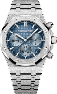 Audemars Piguet Royal Oak 41 mm frosted white gold chronograph 26240BC.GG.1324BC.02