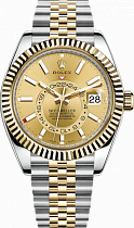 Rolex Sky-Dweller 42 mm, Oystersteel Yellow Gold 336933-0002