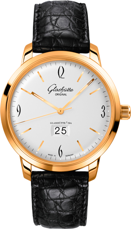 Glashutte Original 20th Century Vintage Sixties Panorama Date 39-47-01-01-04