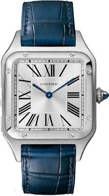 Cartier Santos de Cartier Santos-Dumont, large,quartz,steel WSSA0022