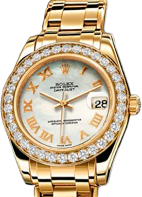 Rolex Datejust Special Edition Special Edition 34 mm Yellow Gold 81298 White MOP Rolex Datejust Special Edition Special Edition 34 mm Yellow Gold 81298 White MOP