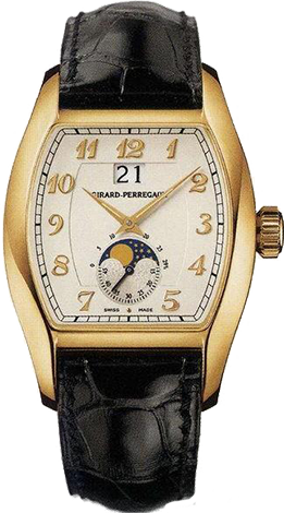 Girard-Perregaux Архив Richeville Large Date Moon-Phases 27600-51-121-BA6D