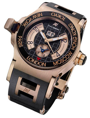 Jorg Hysek Архив Jorg Hysek Dual Time Rose Gold Abyss Dual Time Rose Gold