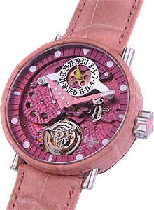 Alain Silberstein Tourbillon  Leather Pink