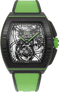 Bianchet GRANDE DATE B 1.618 Flying Tourbillon Carbon Lime CBLFTGD4 Bianchet GRANDE DATE B 1.618 Flying Tourbillon Carbon Lime CBLFTGD4