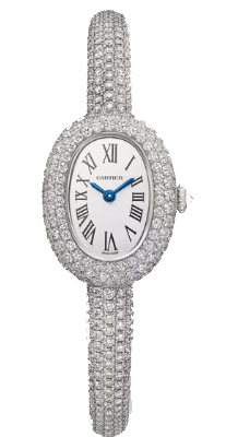 Cartier Baignoire Mini model Size 16 18K white gold HPI01773 Cartier Baignoire Mini model Size 16 18K white gold HPI01773