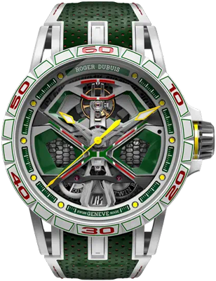 Roger Dubuis Excalibur Spider HURACÁN MCF BLANC 45 MM RDDBEX1006 Roger Dubuis Excalibur Spider HURACÁN MCF BLANC 45 MM RDDBEX1006