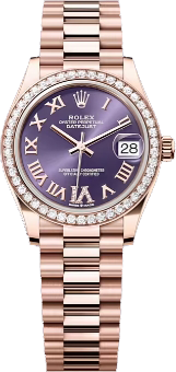 Rolex Datejust 26,29,31,34 mm 31 mm Everose Gold 278285rbr-0023