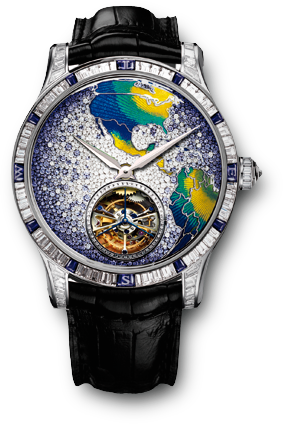 Jaeger-LeCoultre Haute Joaillerie Master Grand Tourbillon Continents 1656403 Jaeger-LeCoultre Haute Joaillerie Master Grand Tourbillon Continents 1656403