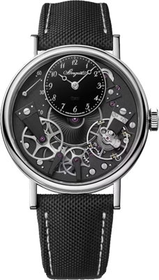 Breguet Tradition 38 mm Platinum 7037PT/N9/5V6