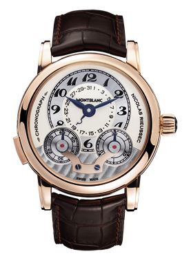 Montblanc Nicolas Rieussec Chronograph with Silicon Escapement 105920 Montblanc Nicolas Rieussec Chronograph with Silicon Escapement 105920