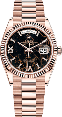 Rolex Day-Date 36 mm, Everose gold 128235-0041