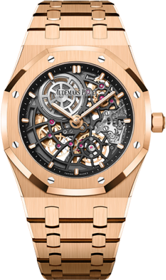 Audemars Piguet Архив Audemars Piguet "Jumbo" Extra-Thin Openworked "50th Anniversary" 16204OR.OO.1240OR.01