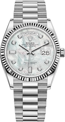 Rolex Day-Date 36 mm, white gold 128239-0007