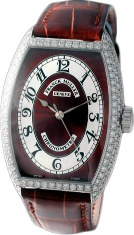 Franck Muller Cintree Curvex Chronometro 5850 SC CHR MET D Brown