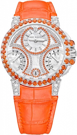 Harry Winston Ocean Collection Biretrograde Orange Automatic 36mm OCEABI36WW064