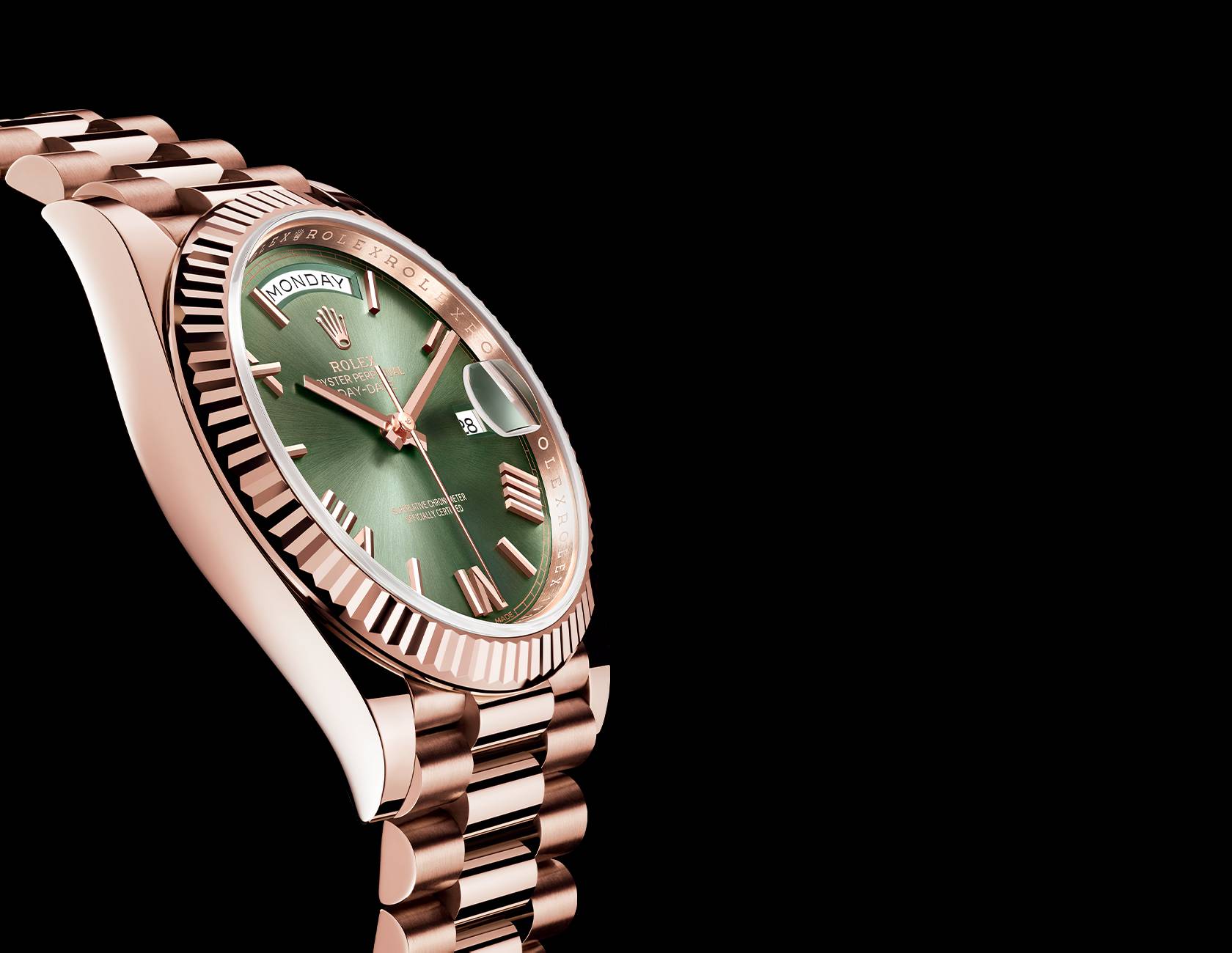 Rolex Day Date 40 mm Everose Gold 228235 0025