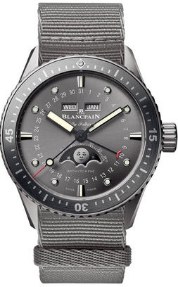 Blancpain Fifty Fathoms Bathyscaphe Quantième Complet 5054-1210-NAGA Blancpain Fifty Fathoms Bathyscaphe Quantième Complet 5054-1210-NAGA