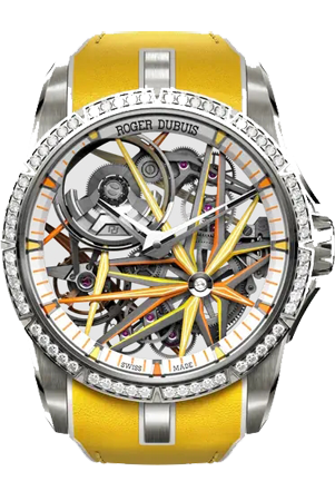 Roger Dubuis Excalibur BLACKLIGHT MB WHITE GOLD 42MM RDDBEX1014