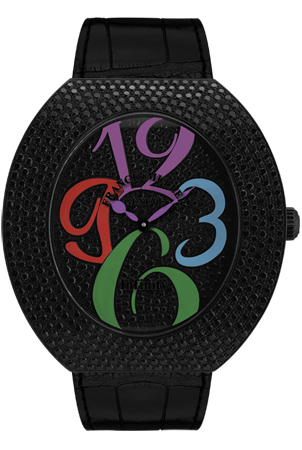 Franck Muller Infinity Ellipse 3650 QZ A NR D CD Color Franck Muller Infinity Ellipse 3650 QZ A NR D CD Color