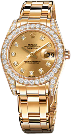 Rolex Datejust Special Edition Special Edition 34 mm Yellow Gold 81298 Champagne Diamonds Rolex Datejust Special Edition Special Edition 34 mm Yellow Gold 81298 Champagne Diamonds