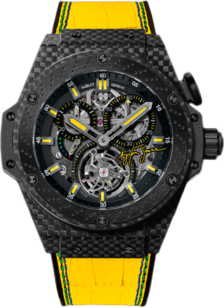 Hublot Архив Hublot Tourbillon Ayrton Senna 708.QM.1129.NR.AES10 Hublot Архив Hublot Tourbillon Ayrton Senna 708.QM.1129.NR.AES10