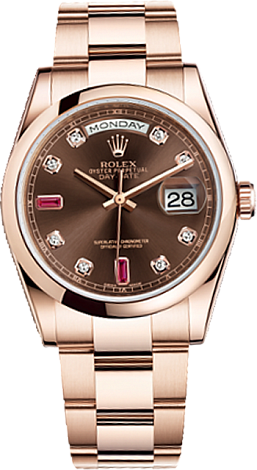 Rolex Архив Rolex 36mm Everose Gold 118205F-0107