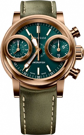 Graham Swordfish BRONZE GREEN 2SXAK.G01A.K137T Graham Swordfish BRONZE GREEN 2SXAK.G01A.K137T