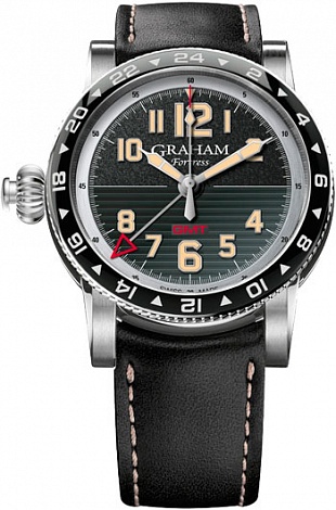 Graham Fortress GMT BLACK 2FOBC.B02A Graham Fortress GMT BLACK 2FOBC.B02A
