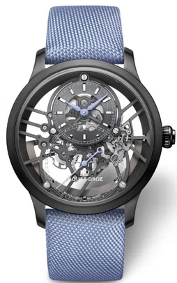 Jaquet Droz Legend Geneva Skelet-one black ceramic blue J003525546 Jaquet Droz Legend Geneva Skelet-one black ceramic blue J003525546