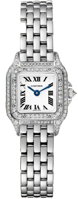 Cartier Panthère de Cartier mini,quartz,white gold,25x20 mm WJPN0019