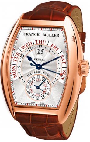 Franck Muller Cintree Curvex Master Date 8880 S6 GG DT Rose Gold