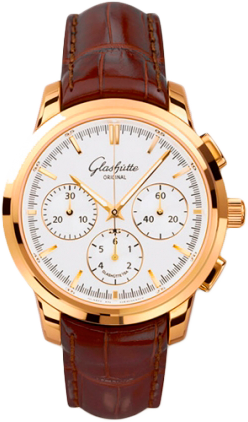 Glashutte Original Quintessentials Senator Chronograph 39-31-41-41-04