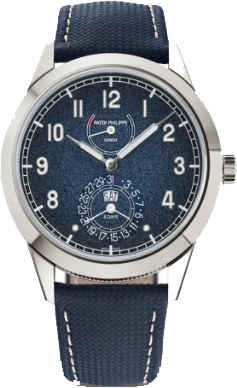 Patek Philippe Complicated Watches 41 mm 8-Day White Gold / Blue 5328G-001 Patek Philippe Complicated Watches 41 mm 8-Day White Gold / Blue 5328G-001