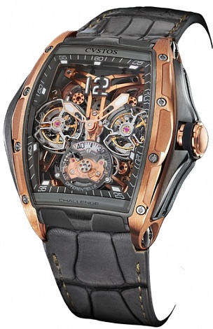 Cvstos Challenge Gold Titanium Double Tourbillon CVS8550\2