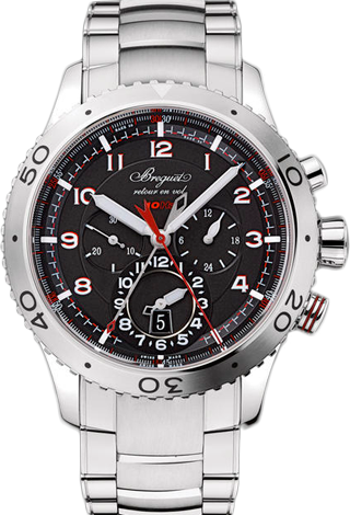 Breguet Type XX / Type XXI 3880 GMT Flyback Chronograph 3880ST/H2/SX0 Breguet Type XX / Type XXI 3880 GMT Flyback Chronograph 3880ST/H2/SX0