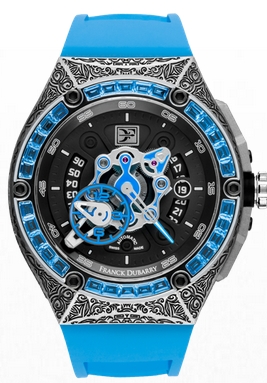 Franck Dubarry Crazy Wheel Gemma Blue Sapphires CWG-05