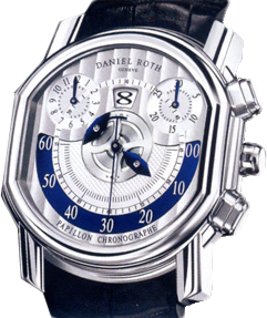 Daniel Roth Academie Ellipsocurvex Papillon Chronograph 319.Z.60.394.CM.BD Daniel Roth Academie Ellipsocurvex Papillon Chronograph 319.Z.60.394.CM.BD