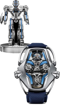 MB&F HM Horological Machine N°12 GUARDIAN BLUE