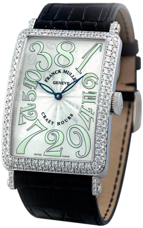 Franck Muller Long Island Crazy Hours 1200 CH D white